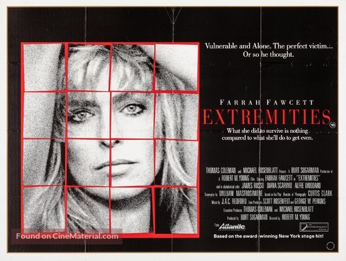 Extremities - British Movie Poster