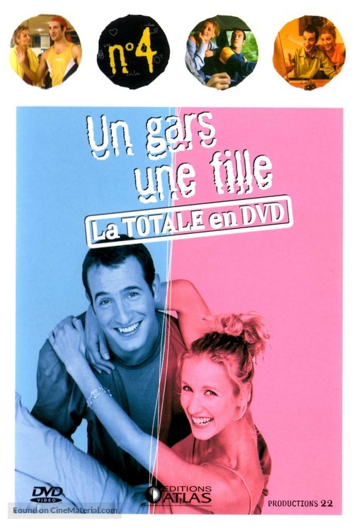 &quot;Un gars, une fille&quot; - French DVD movie cover