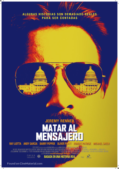 Kill the Messenger - Spanish Movie Poster