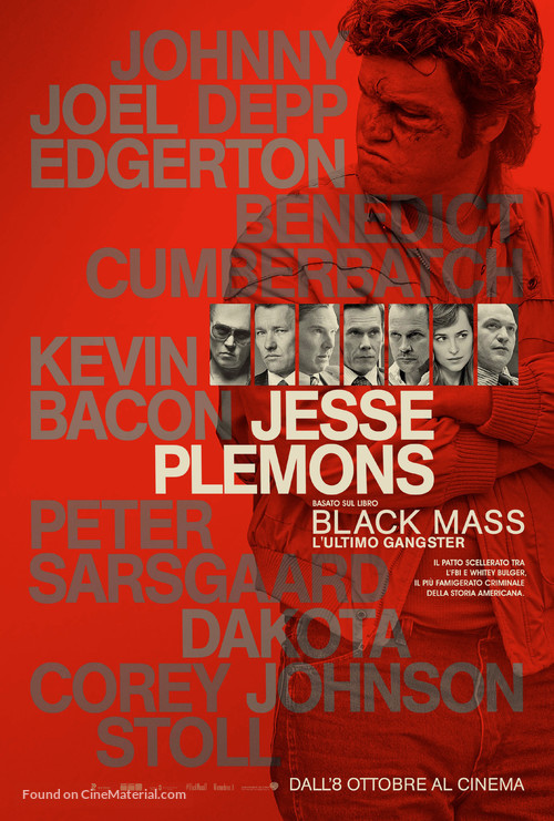 Black Mass - Italian Movie Poster