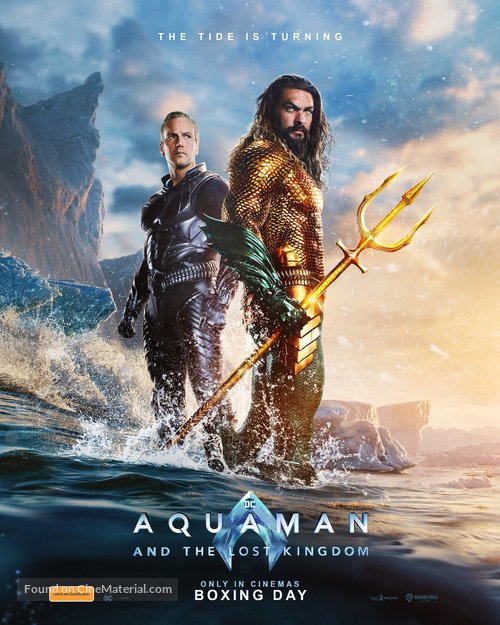 Aquaman and the Lost Kingdom - Australian Movie Poster