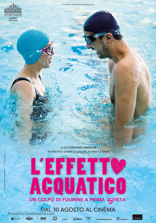 L&#039;effet aquatique - Italian Movie Poster