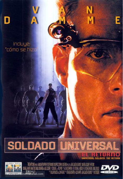 Universal Soldier: The Return - Spanish DVD movie cover
