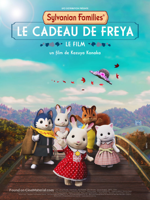 Sylvanian Families the Movie: A Gift from Freya - French Movie Poster