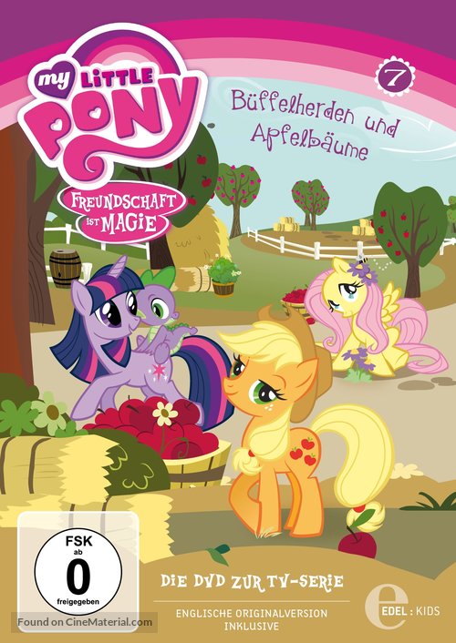 &quot;My Little Pony: Friendship Is Magic&quot; - German DVD movie cover