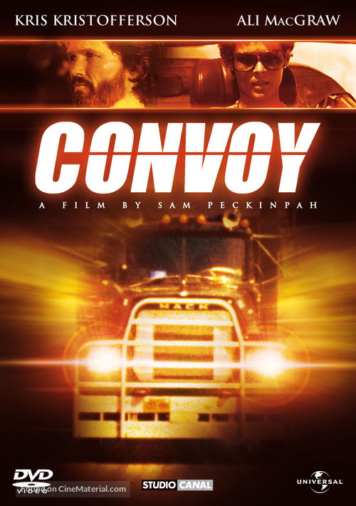 Convoy - Danish DVD movie cover