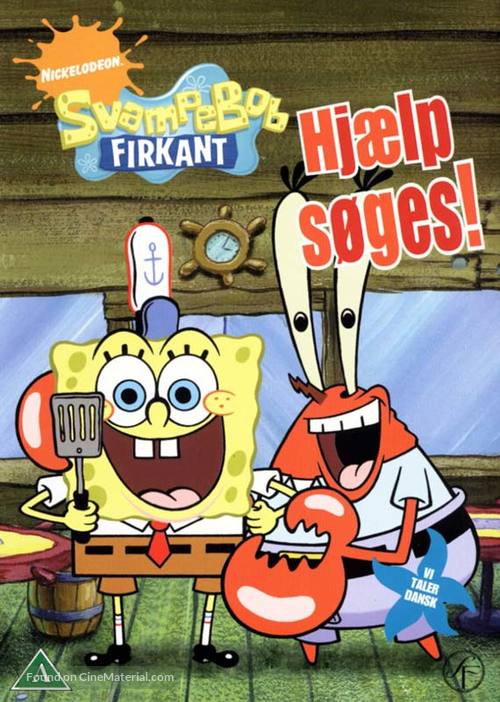 &quot;SpongeBob SquarePants&quot; - Danish DVD movie cover