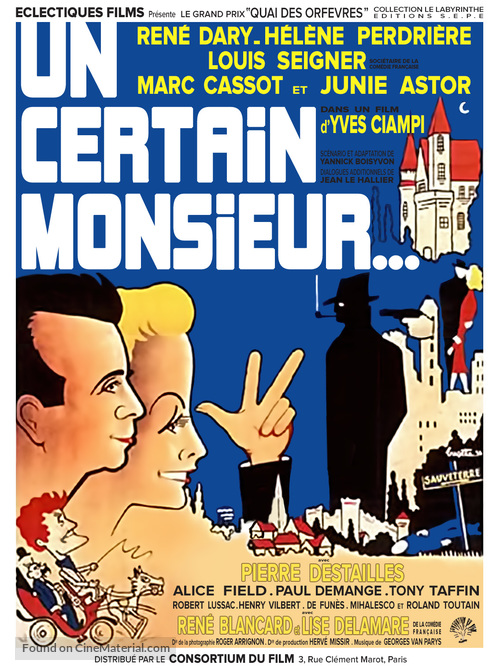 Un certain monsieur - French Movie Poster