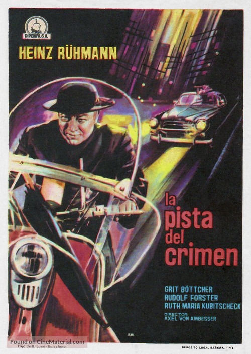 Er kann&#039;s nicht lassen - Spanish Movie Poster