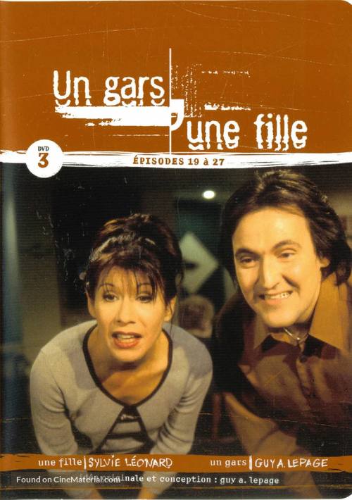 &quot;Un gars, une fille&quot; - Canadian DVD movie cover