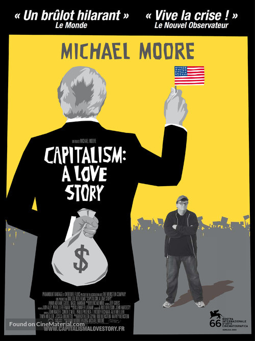 Capitalism: A Love Story - French Movie Poster