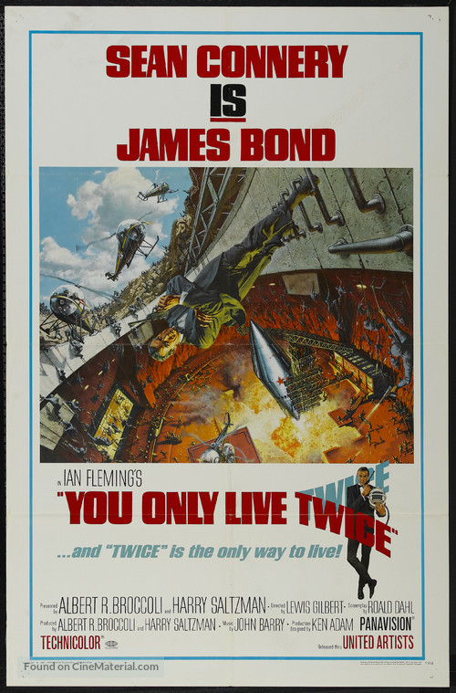 You Only Live Twice - Movie Poster