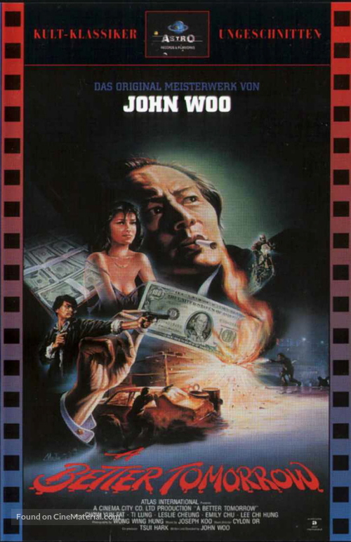Ying hung boon sik - German VHS movie cover