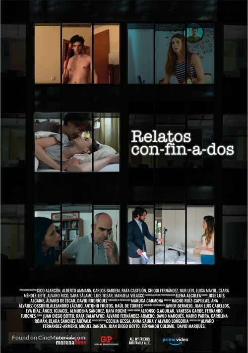 &quot;Relatos con-fin-a-dos&quot; - Spanish Movie Poster