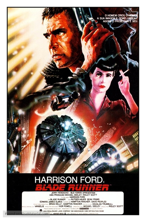 Blade Runner (1982) Brazilian movie poster