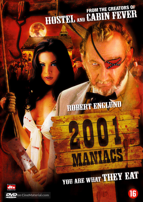 2001 Maniacs - Dutch DVD movie cover