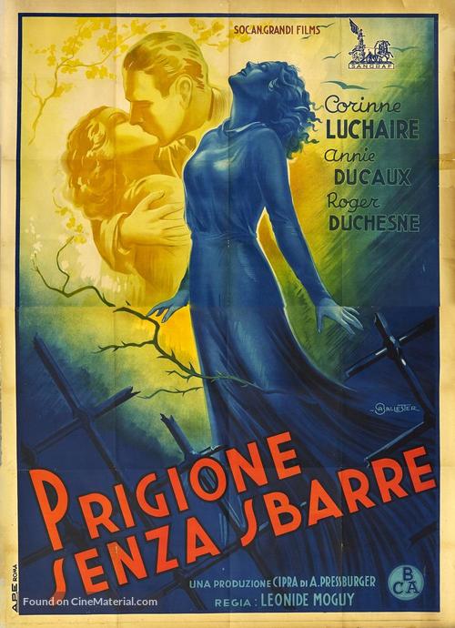 Prison sans barreaux - Italian Movie Poster