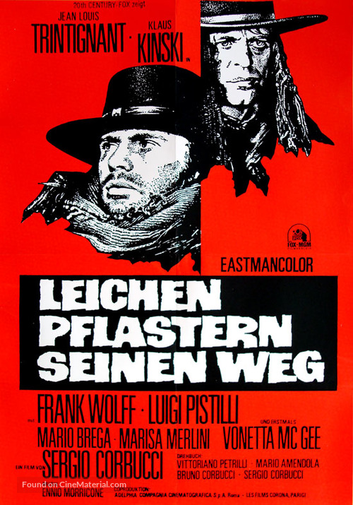 Il grande silenzio - German Movie Poster