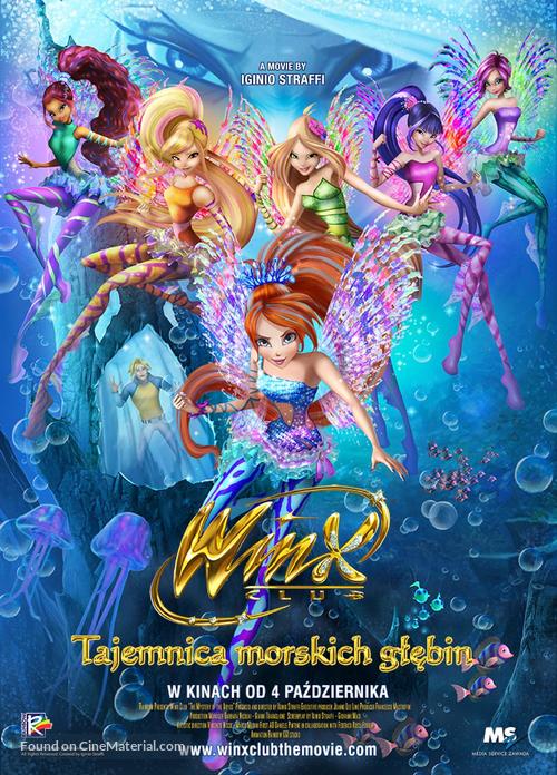 Winx Club: Il mistero degli abissi - Polish Movie Poster