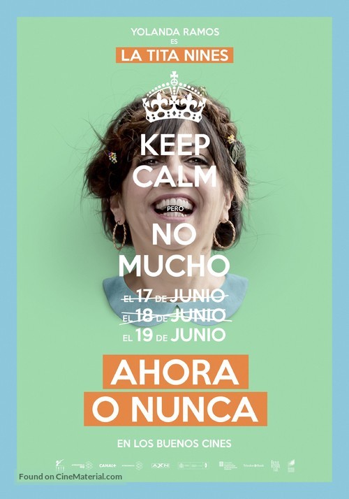 Ahora o nunca - Spanish Movie Poster