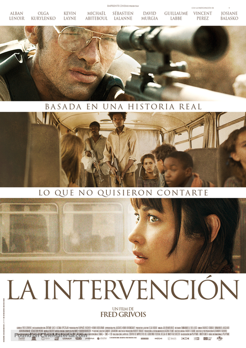 L&#039;intervention - Spanish Movie Poster