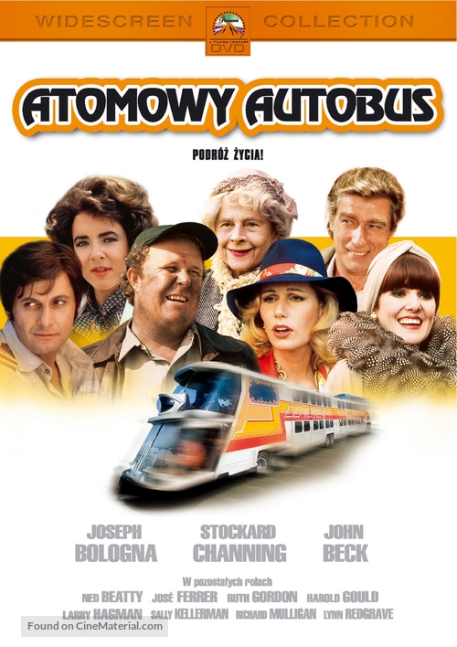 The Big Bus - Polish DVD movie cover