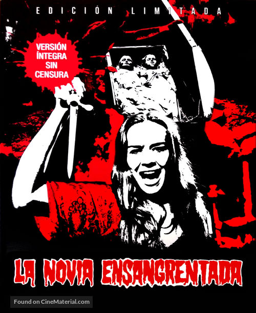 La novia ensangrentada - Spanish Blu-Ray movie cover