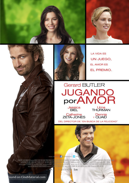 Playing for Keeps - Mexican Movie Poster