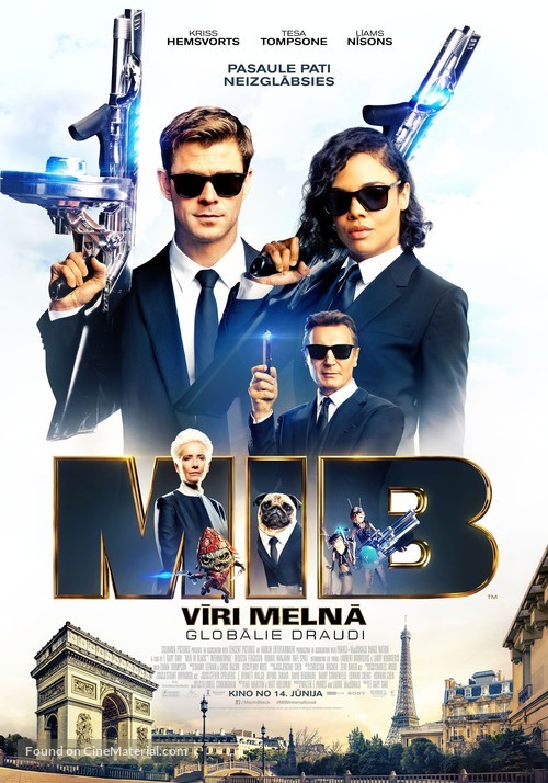 Men in Black: International - Latvian Movie Poster