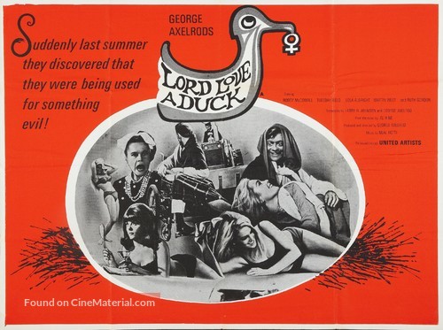 Lord Love a Duck - British Movie Poster