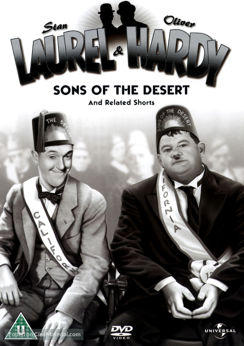 Sons of the Desert - British DVD movie cover