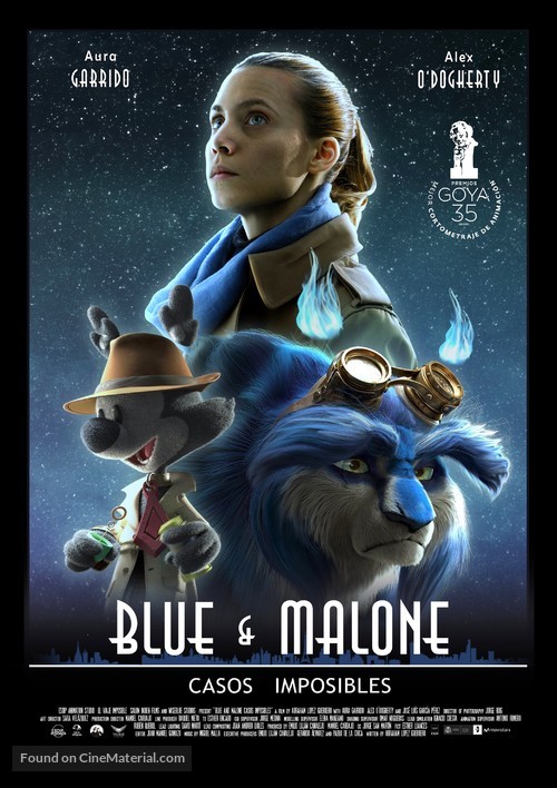 Blue &amp; Malone: Casos imposibles - Spanish Movie Poster