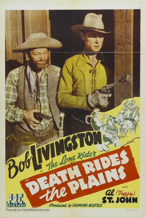 Death Rides the Plains - Movie Poster
