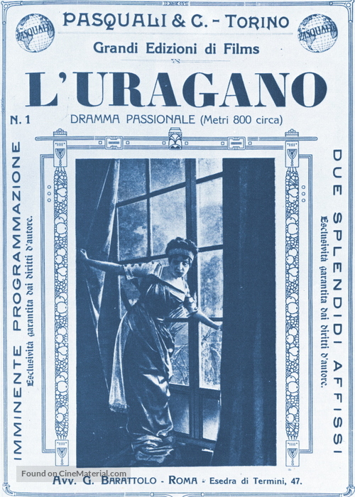 L&#039;uragano - Italian Movie Poster