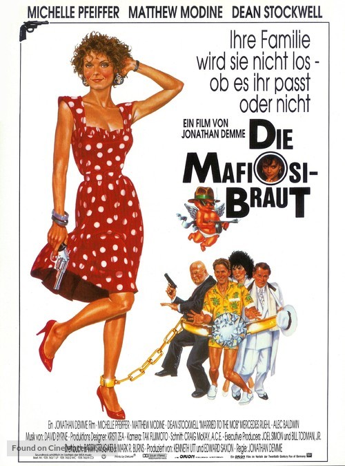 Married to the Mob - German Movie Poster