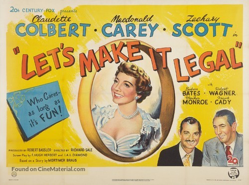 Let&#039;s Make It Legal - British Movie Poster