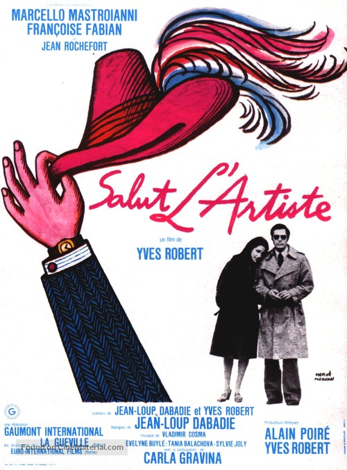 Salut l&#039;artiste - French Movie Poster