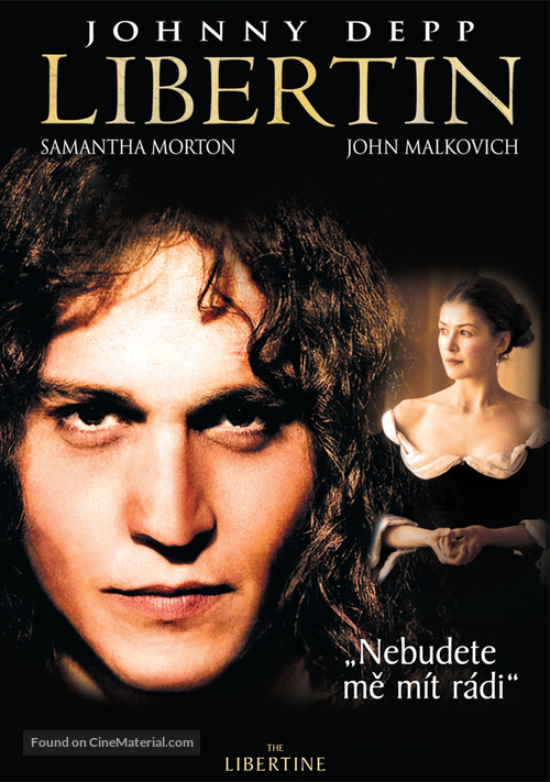 The Libertine - Czech Movie Cover