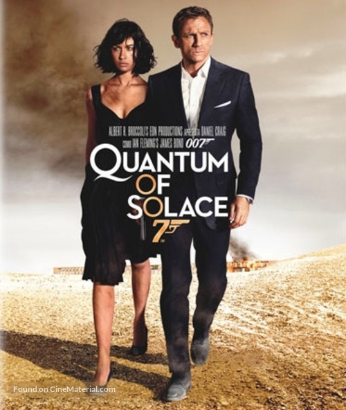 Quantum of Solace - Portuguese Blu-Ray movie cover
