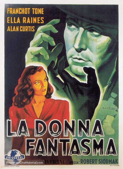 Phantom Lady - Italian Movie Poster