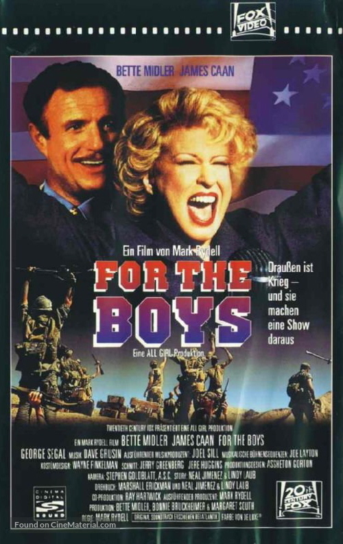 For the Boys - German Movie Cover