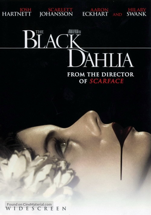 The Black Dahlia - DVD movie cover