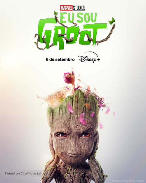 &quot;I Am Groot&quot; - Brazilian Movie Poster