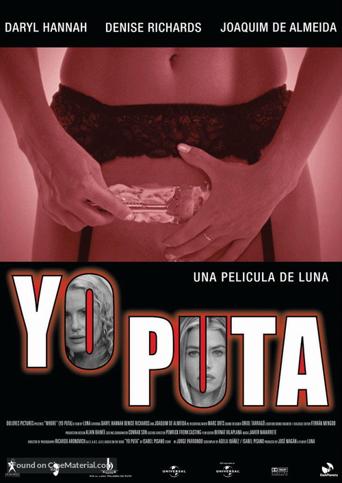 Yo Puta - Spanish Movie Poster