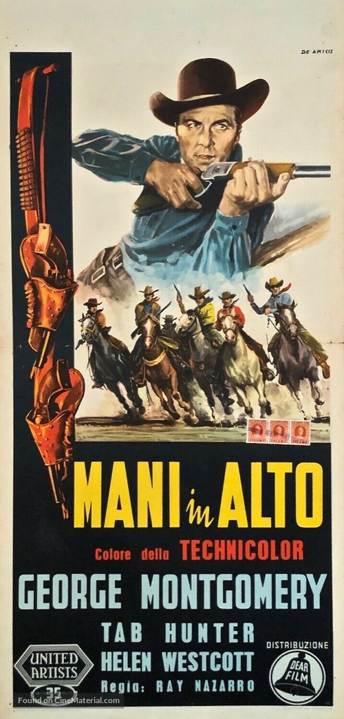 Gun Belt - Italian Movie Poster