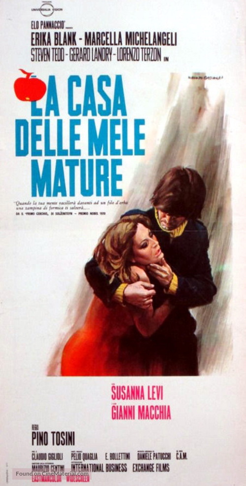 La casa delle mele mature - Italian Movie Poster