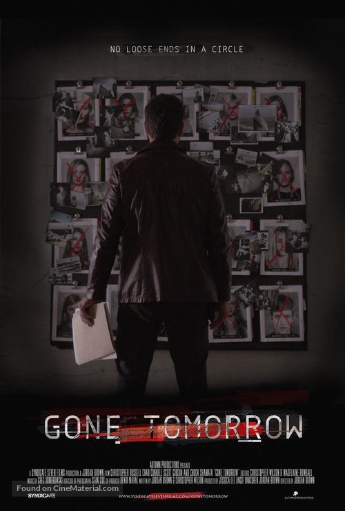 Gone Tomorrow - Canadian Movie Poster