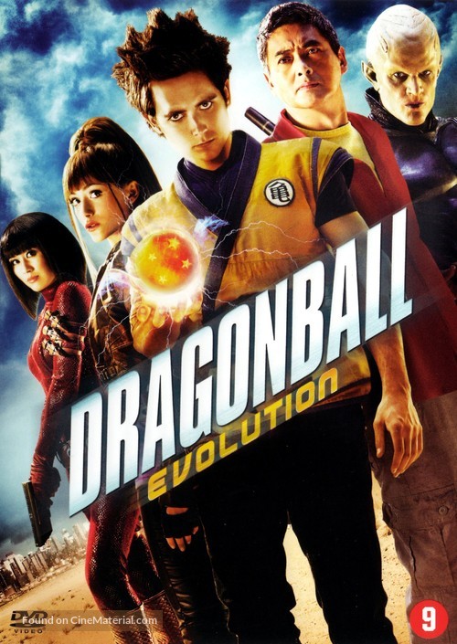 Dragonball Evolution - Dutch Movie Cover