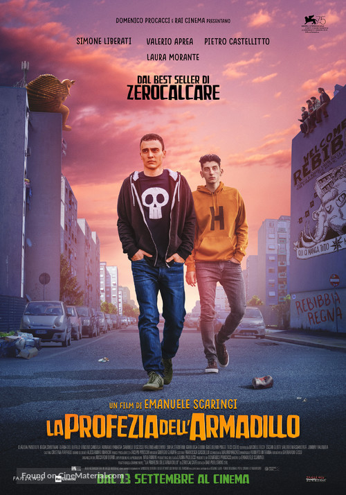 La Profezia dell&#039;Armadillo - Italian Movie Poster