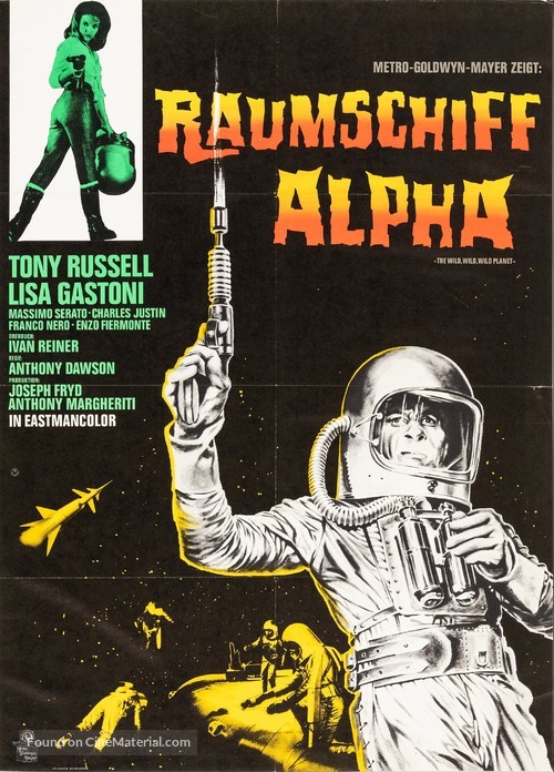I criminali della galassia - German Movie Poster